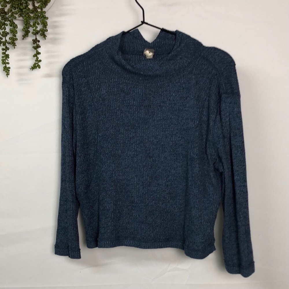 FREE PEOPLE | Women's Ribbed Mock Neck Sweater | S